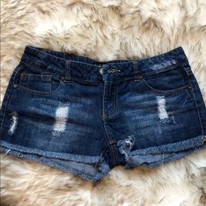 Summer fashion short shorts
